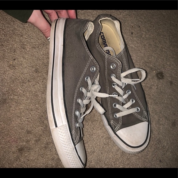 Converse Shoes - Gray converse
